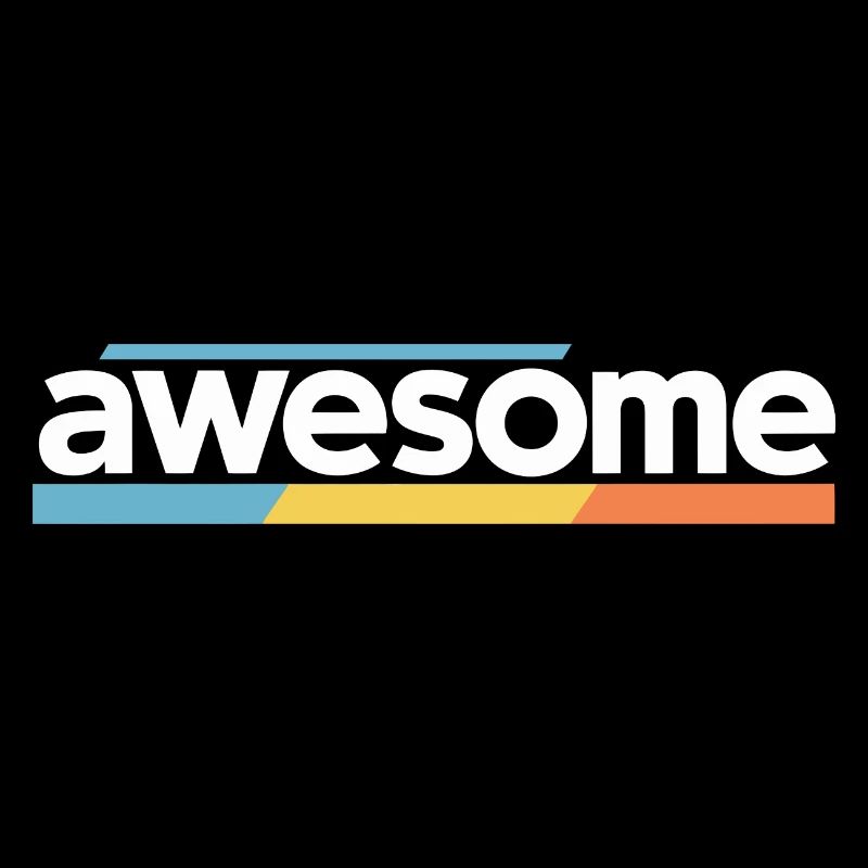 Fantastisches Typografie-Design