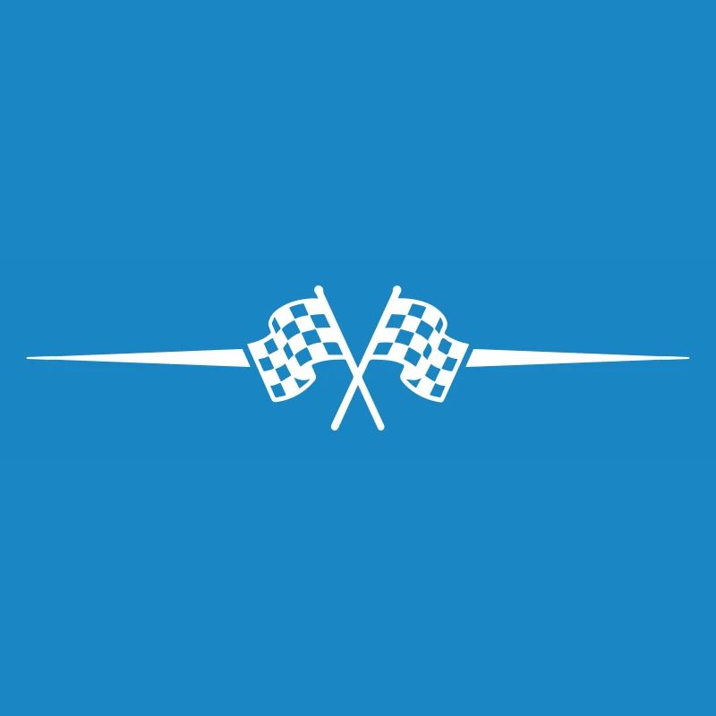 Icône de course de drapeau de course