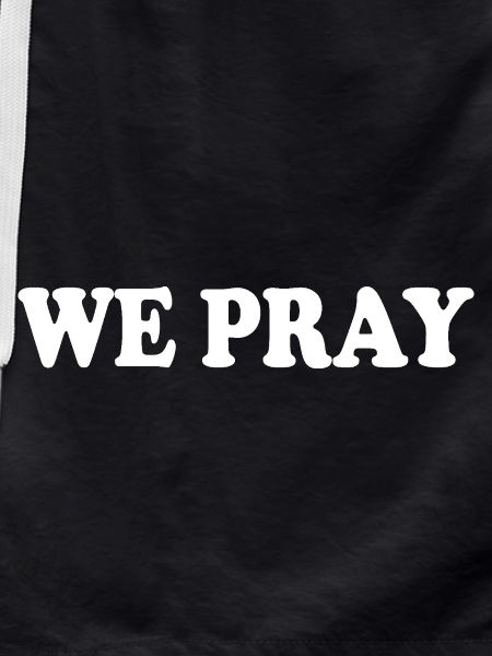 We pray