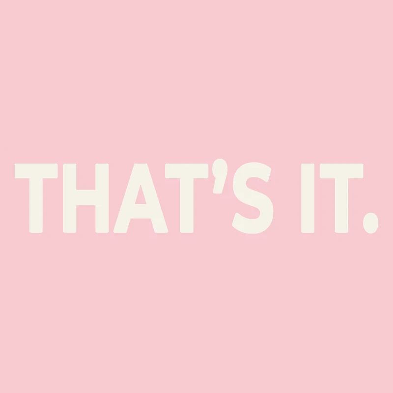 DAS WARS. – Minimalistisches Statement-Design
