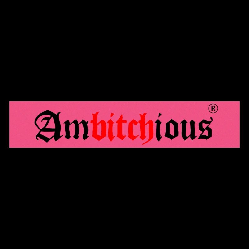 Powerful Woman Logo with Bold Writing