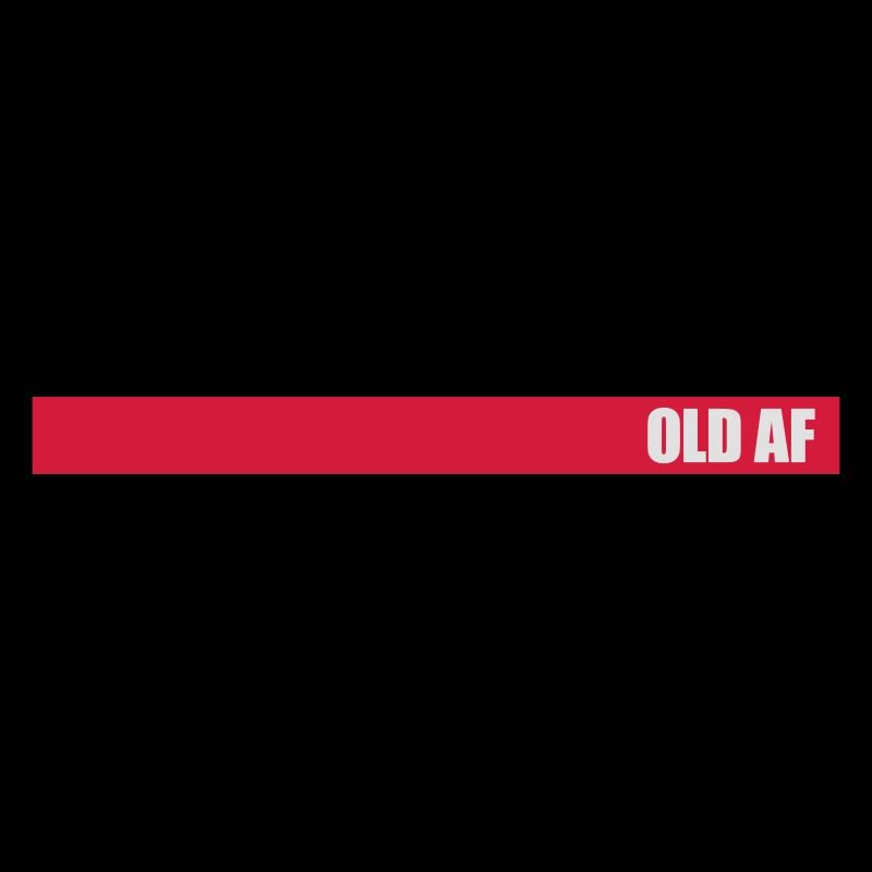 old AF Text Logo