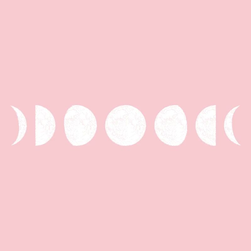 Séquence de cercles de phase de lune