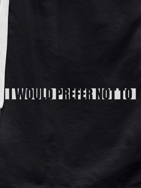 I prefer not to