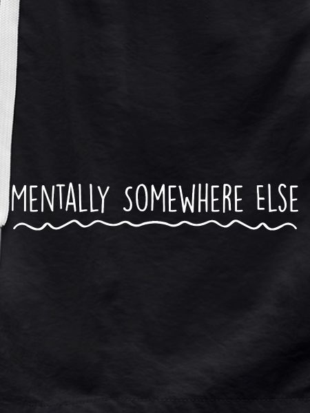 Mentally elsewhere