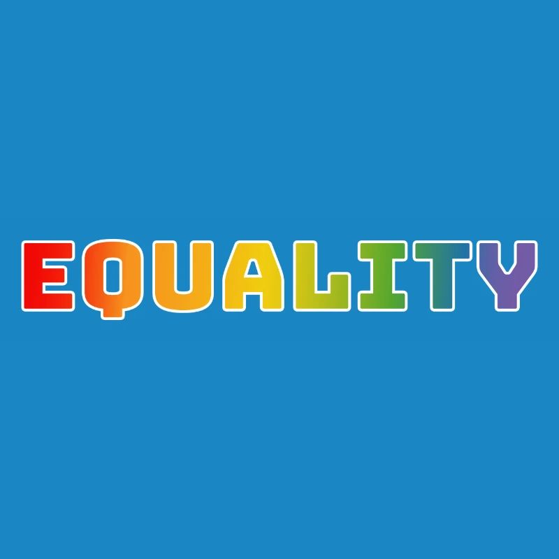 Rainbow equality 1 white