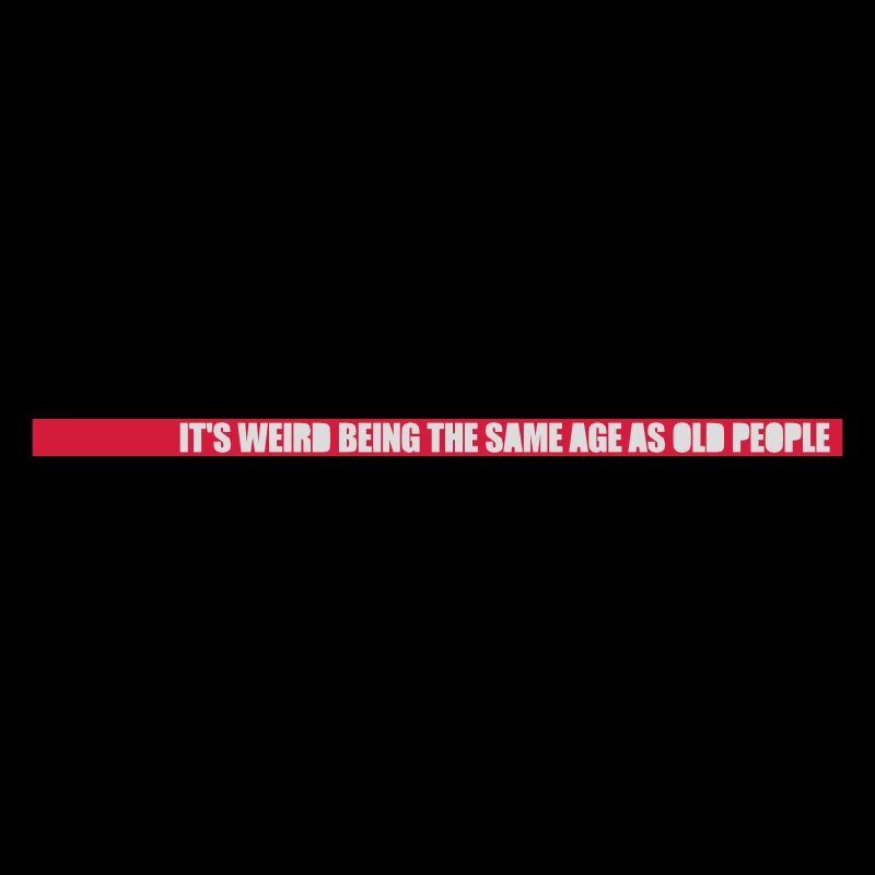 being old people age