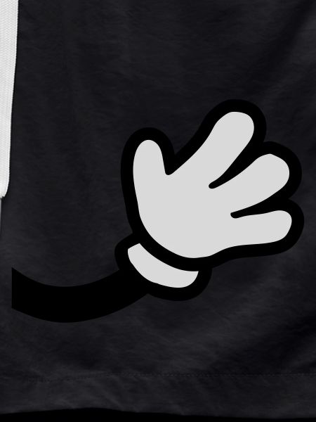 Waving Comic Hand