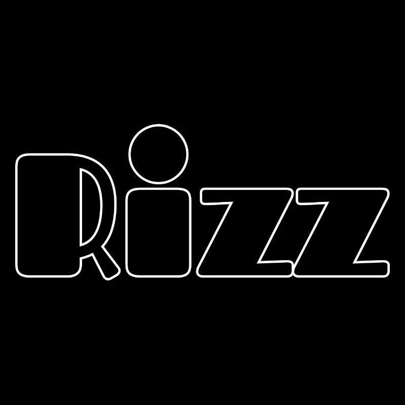 Fantastic Rizz Black Design