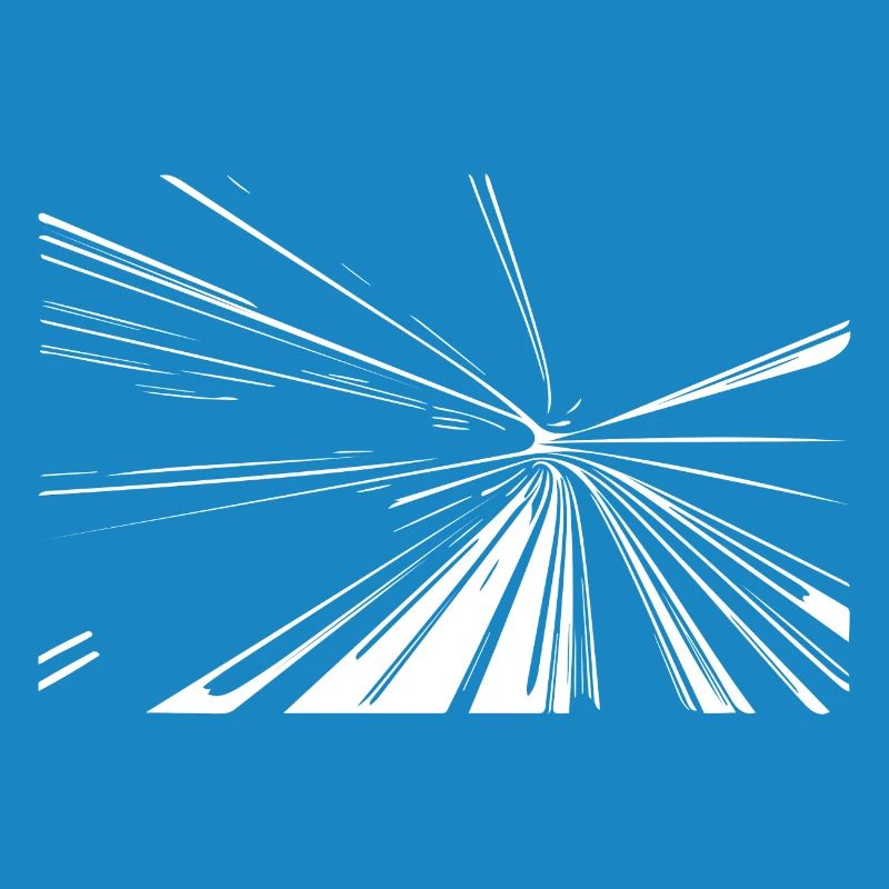 Vector Linien Splash