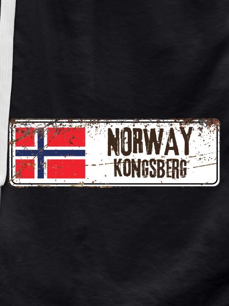 Kongsberg Norway Flag