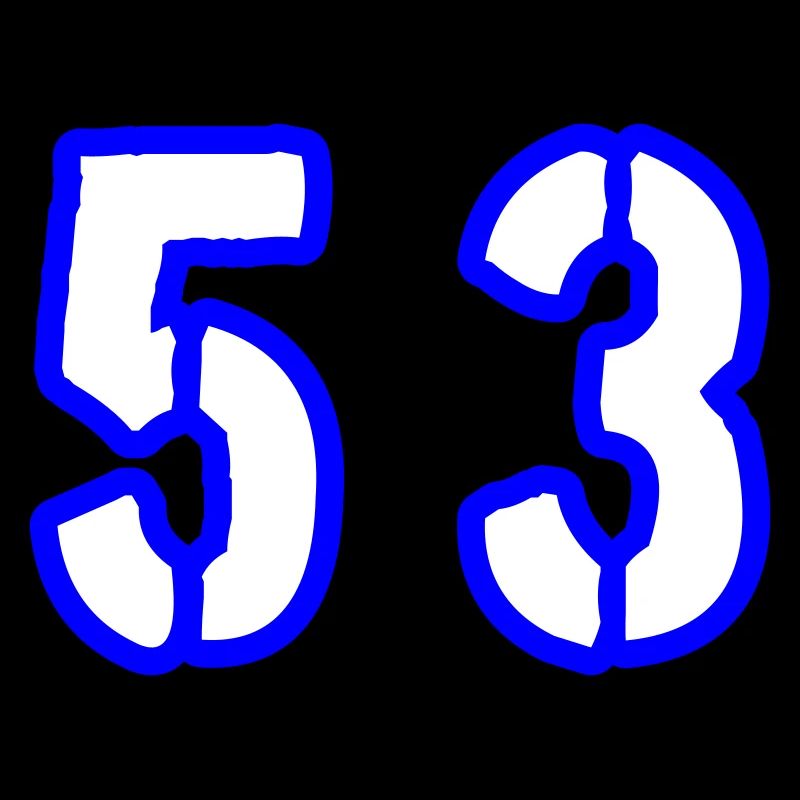 53 Number Symbol