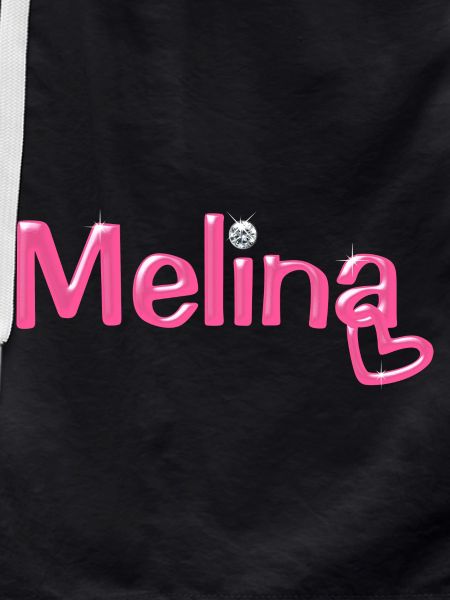 Melina Name Balloon Font