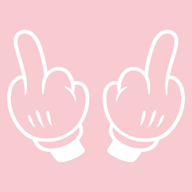 Middle Finger Hand Comic