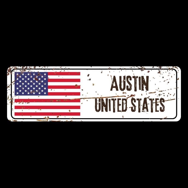 Austin United States Flag