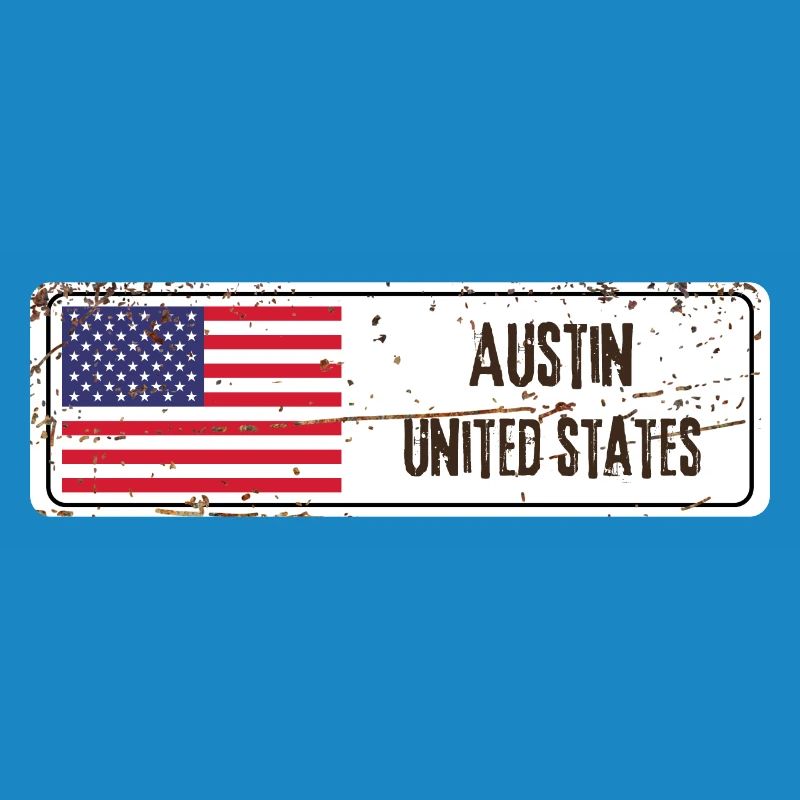 Austin Drapeau des États-Unis