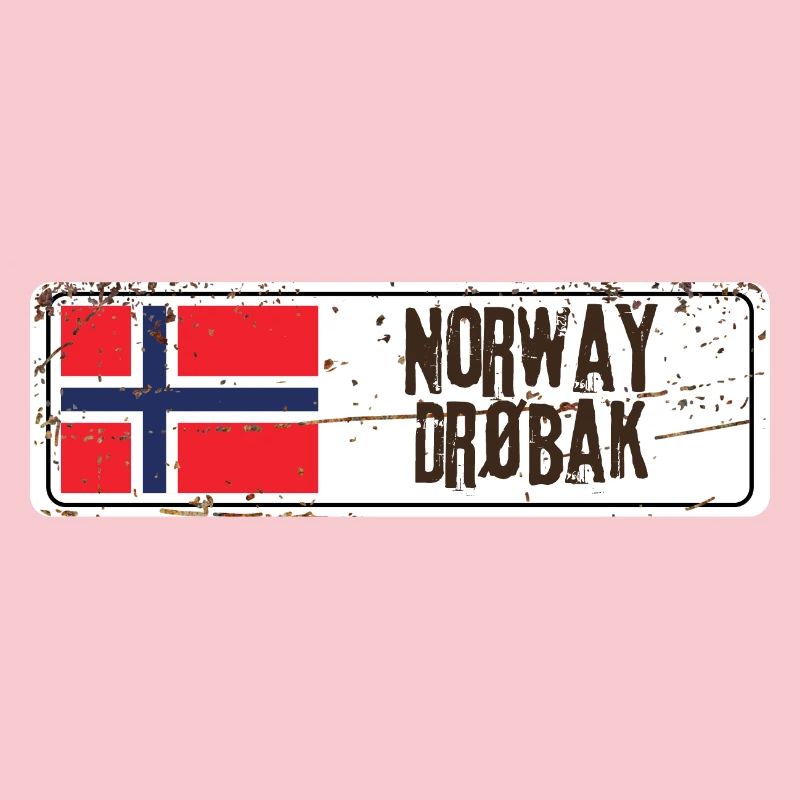 Drøbak Drapeau de la Norvège