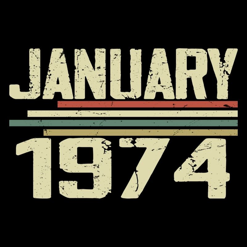 Januar 1974 - Geburtstagsgeschenk Januar 1974
