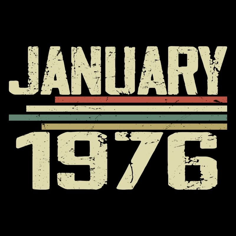Janvier 1976 - Cadeau d’anniversaire Janvier 1976