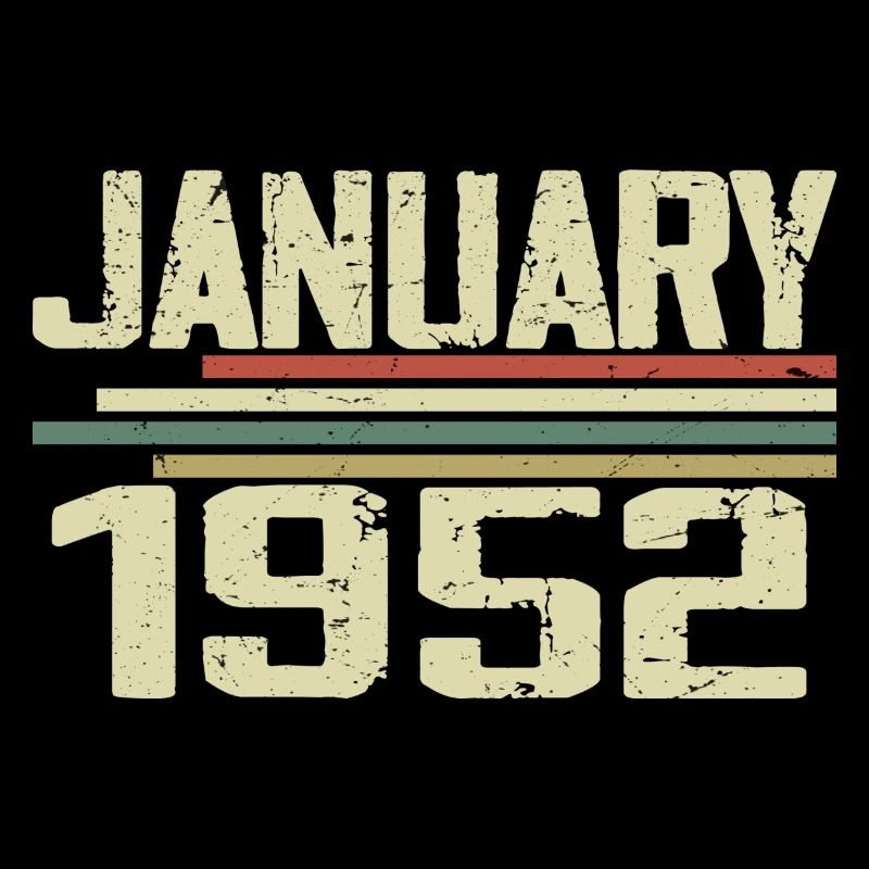Janvier 1952 - Cadeau d’anniversaire Janvier 1952