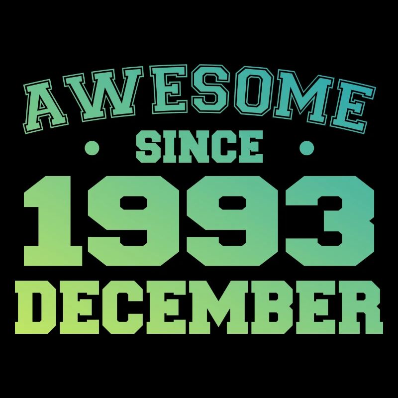 Birthday December 1993 - Gift December 1993