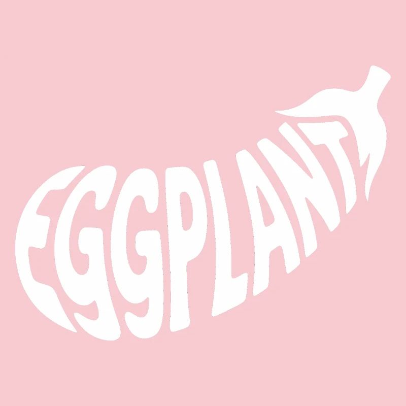 Eggplant - Cool Vegetable Logo