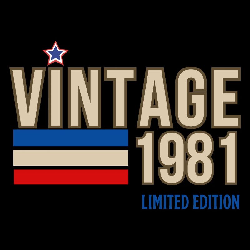 Vintage 1981 limited edition