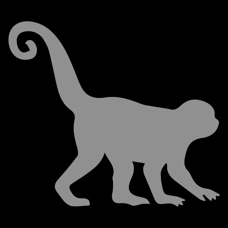 Monkey Silhouette