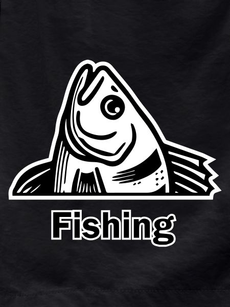 Caught perch - Fishing Design
