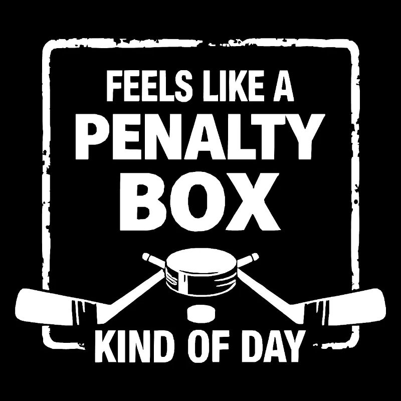 Fühlt sich an wie ein Tag auf der Strafbox, lustiges Eishockey