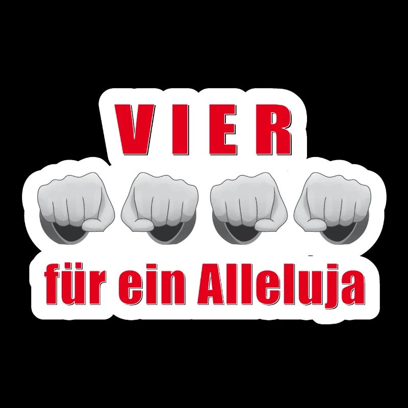Vier Fäuste für ein Alleluja