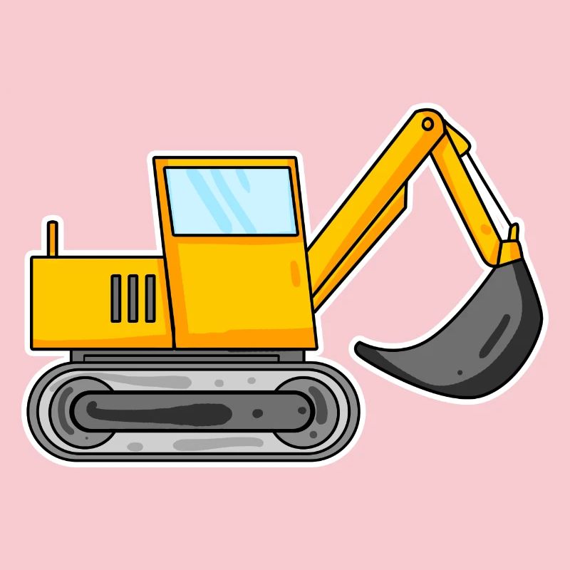 Bagger Baustelle Baggerfahrer
