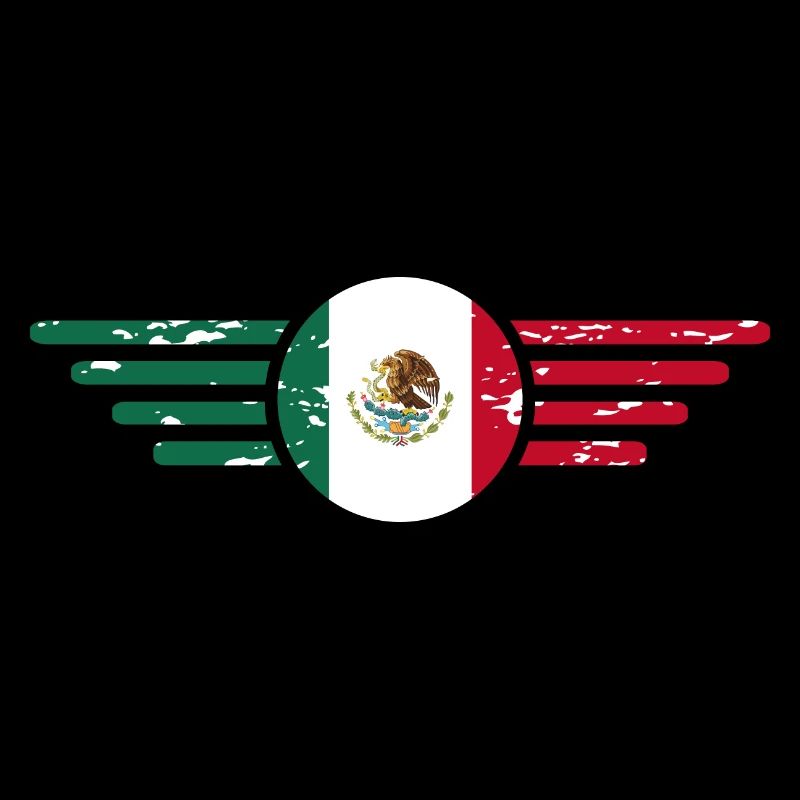 J’aime le Mexique, T-shirt design de style élégance