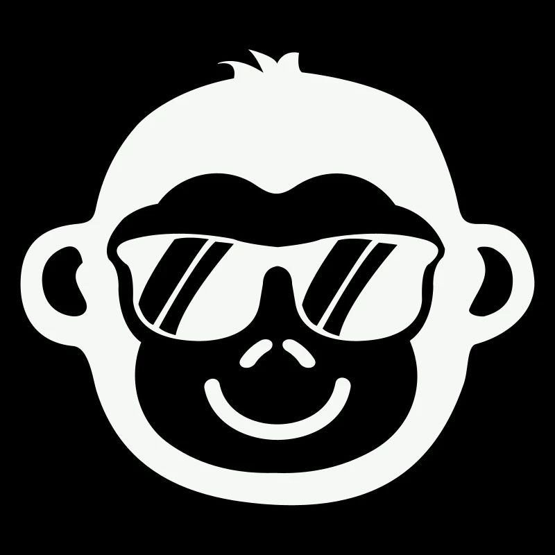 Cooler Affe