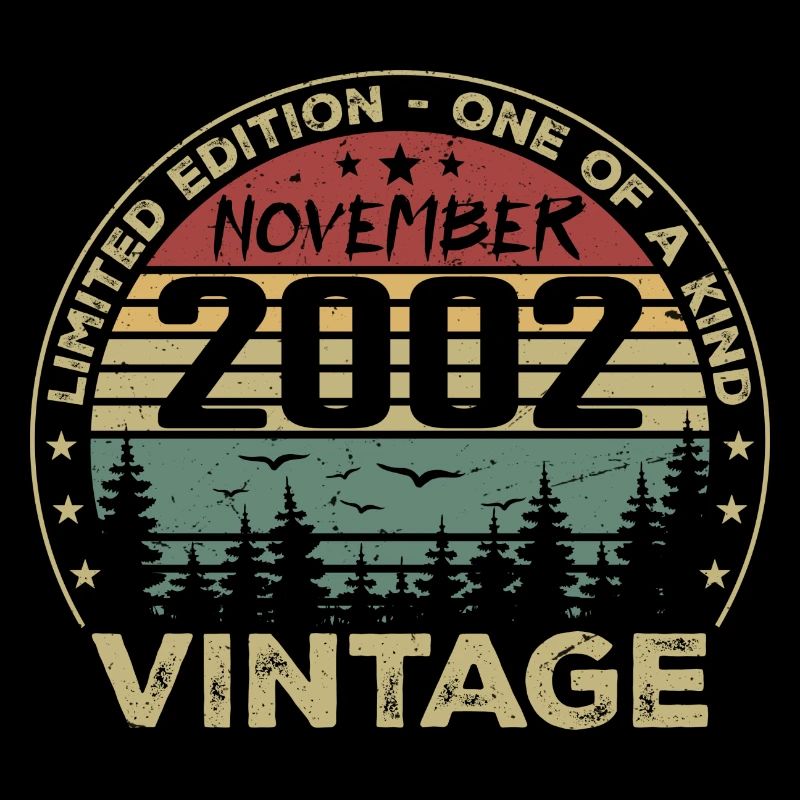 November 2002 Vintage Gift - Born November 2002
