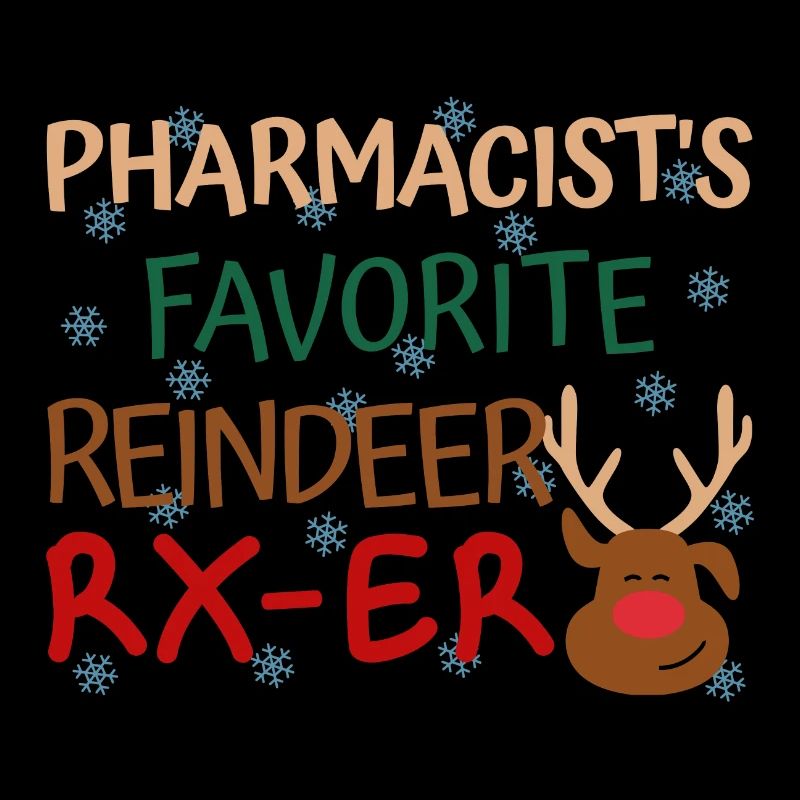 Pharmacien Noël préféré Renne