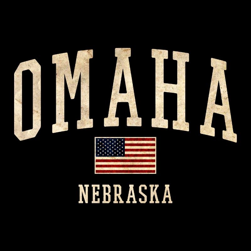 Omaha Nebraska Vintage Patch