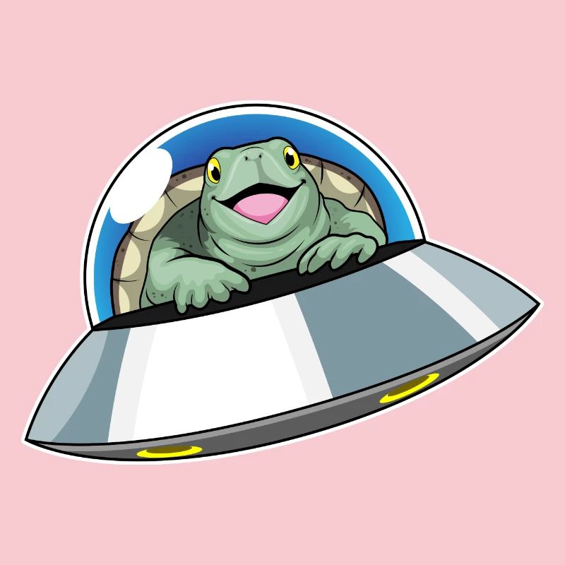 Turtle Spaceship Space