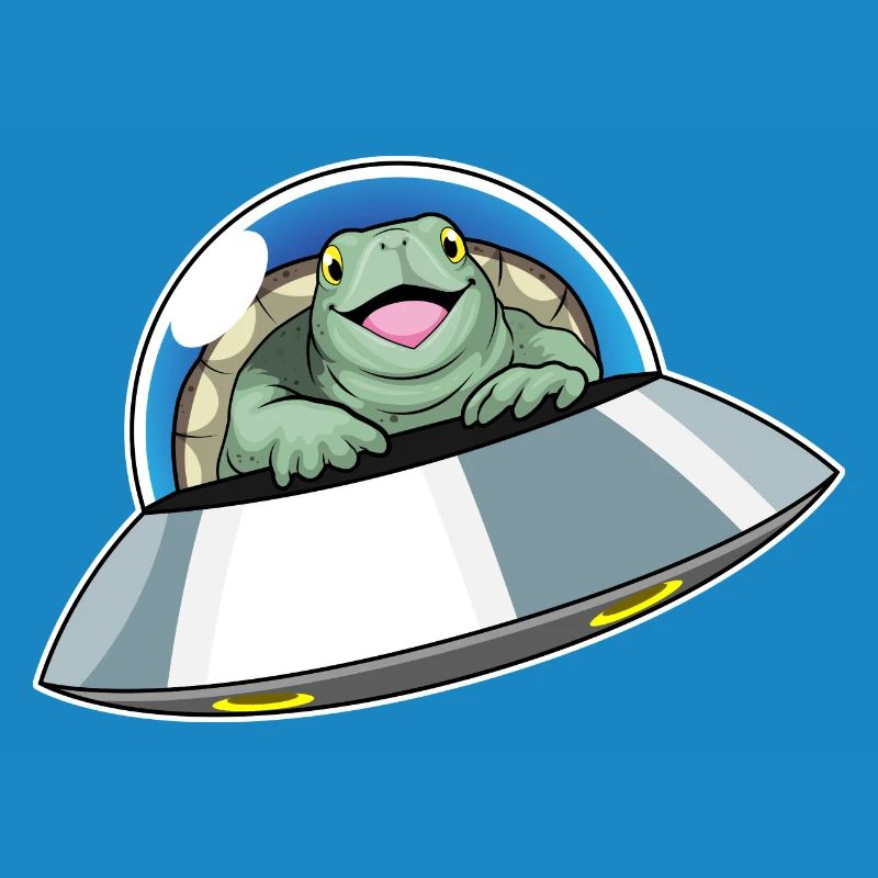 Turtle Spaceship Space