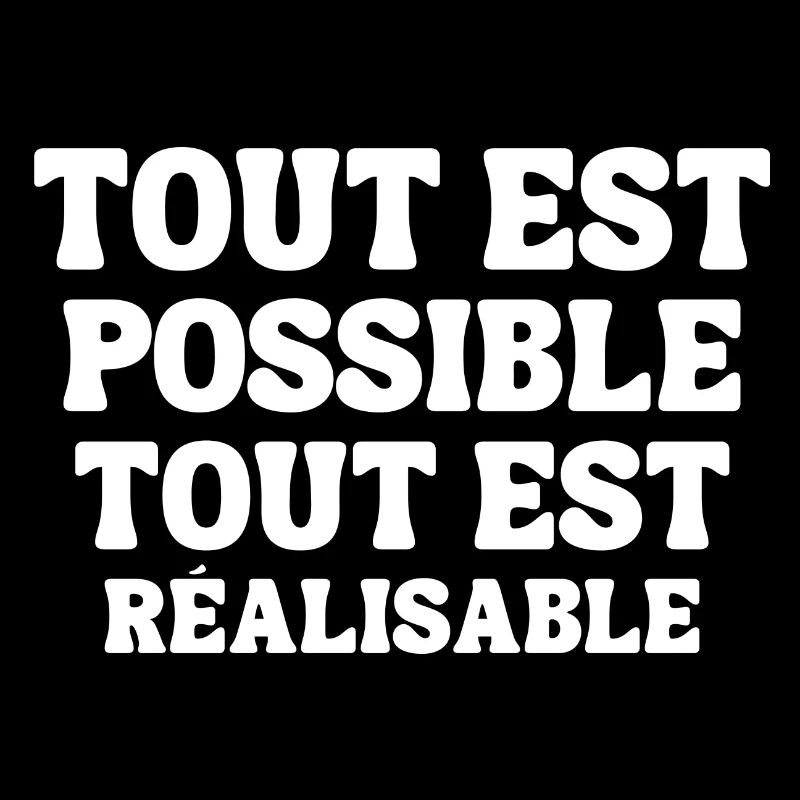 You have to believe in it, everything is possible