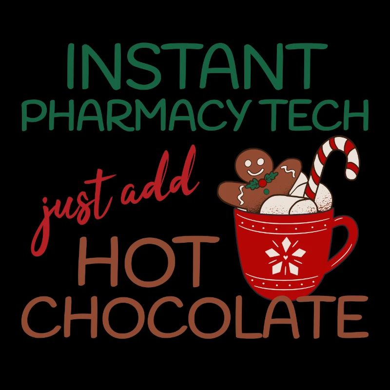Pharmacie instantanée tech chocolat chaud Noël