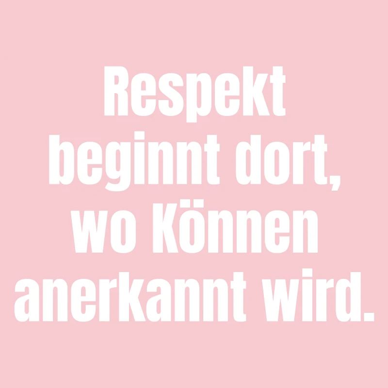Respect through recognised skills