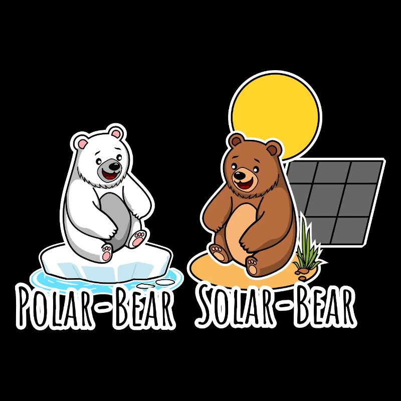 Polar Bear and Solar Bear - Bears Solar PV System