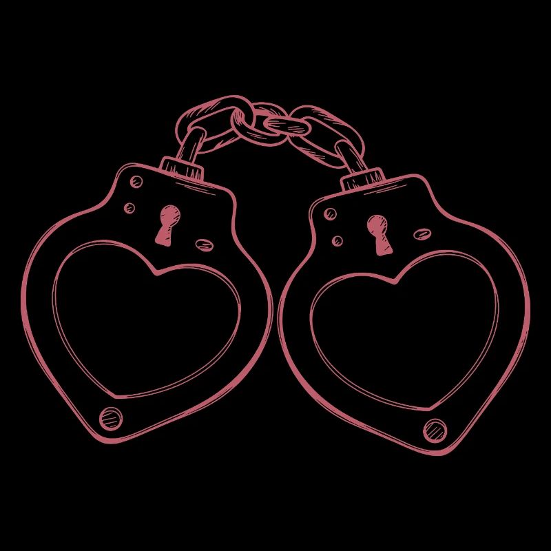 Handschellen Herz Liebe 