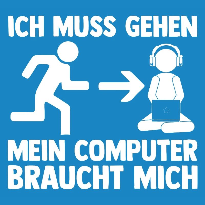Computer Zocker Programmierer Administrator Gamer