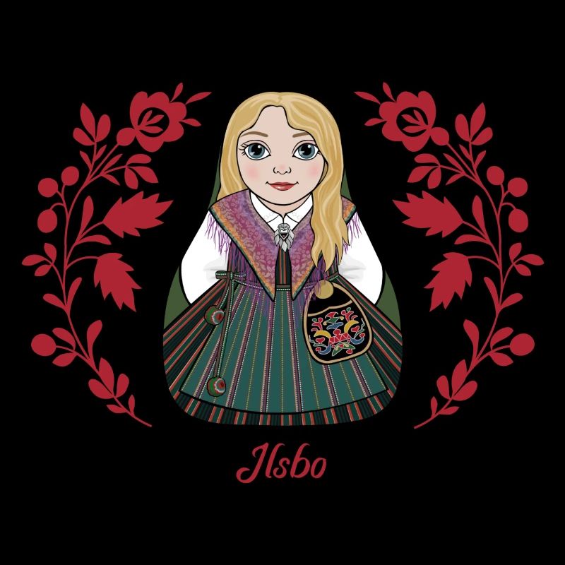 Ilsbostinta avec des fleurs.