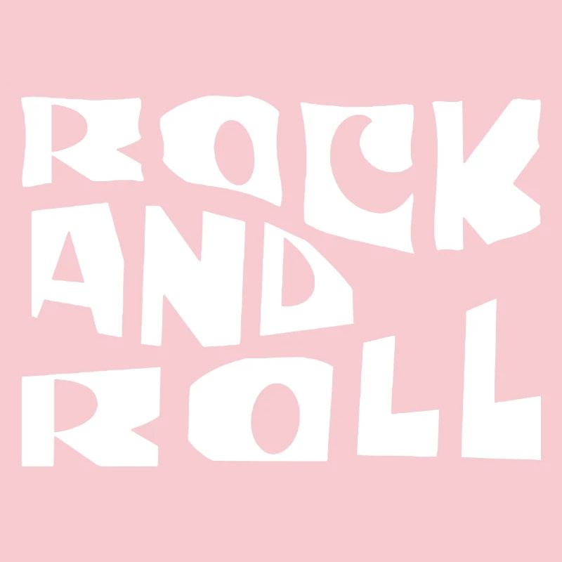 Rock and Roll Retro Typography