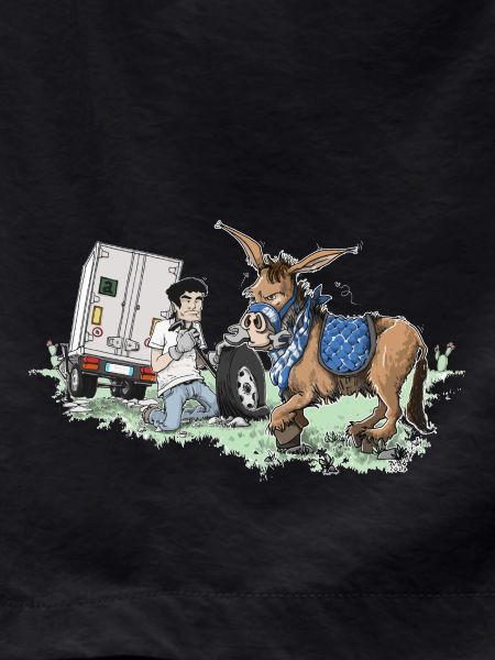 Donkey carriage roadside assistance