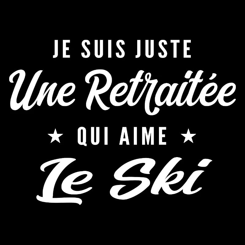 Retraitée Amoureuse du Ski