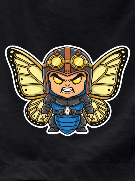 Steampunk Aviator Schmetterlingsblaue Rüstung